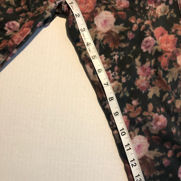 hudson floral print skinny jean size 26 - Picture 11 of 13